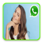 brazilian girl for whatsapp android application logo